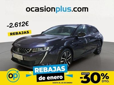 Azul Usado 2021 Peugeot 508 GT Familiar | 19.550 € (Precio justo)