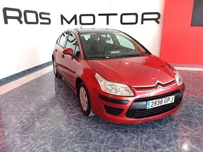 Usado Citroën C4 90 CV (66 kW) 2009 Rojo Utilitario
