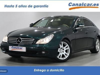 Usado Mercedes CLS320 224 CV (164 kW) 2005 Verde Coupe