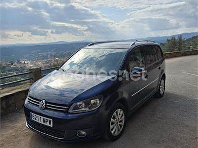 Usado VW Touran Edition 105 CV (77 kW) 2013 Azul Monovolumen