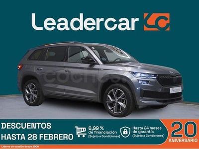 Usado Skoda Kodiaq SportLine 150 CV (110 kW) 2023 Gris / plata SUV