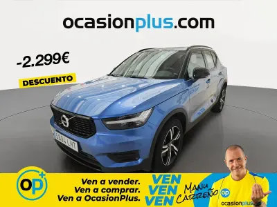 Usado Volvo XC40 R-Design 190 CV (139 kW) 2020 Azul SUV