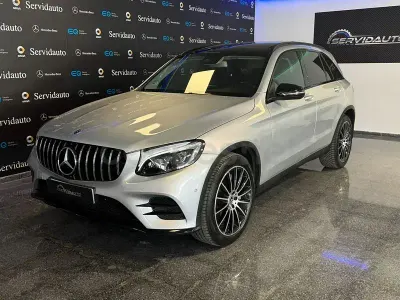 Usado Mercedes GLC220 170 CV (125 kW) 2019 Gris / plata SUV