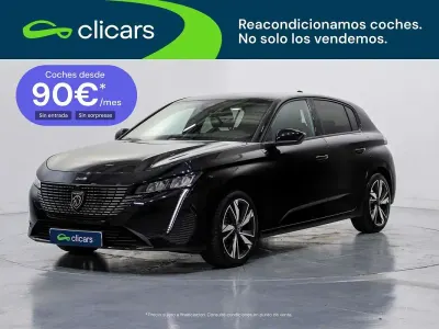 Usado Peugeot 308 Allure 131 CV (96 kW) 2023 Negro Utilitario
