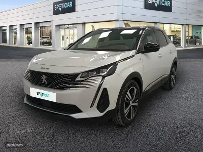 Usado Peugeot 3008 GT 130 CV (95 kW) 2021 Blanco SUV