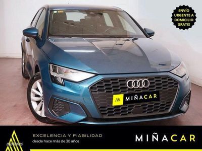 Usado Audi A3 150 CV (110 kW) 2021 Azul Berlina