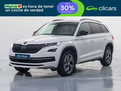 Occasion Skoda Kodiaq SportLine 150 PK (110 kW) 2021 Wit SUV