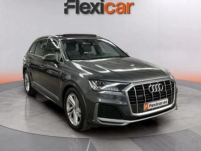 Usado Audi Q7 S-Line 231 CV (169 kW) 2021 Gris SUV