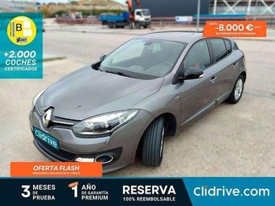 Usado Renault Mégane III LIMITED 110 CV (80 kW) 2015 Gris Utilitario