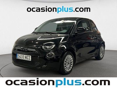 Usado Fiat 500e Action 69 kW (95 CV) 2022 Negro Utilitario