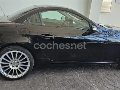Usado Mercedes SLK200 163 CV (119 kW) 2006 Negro Descapotable