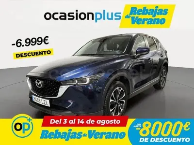 Usado Mazda CX-5 150 CV (110 kW) 2022 Azul SUV