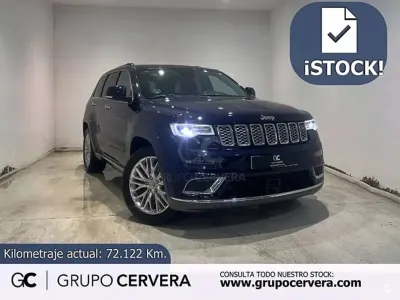 Usado Jeep Grand Cherokee Summit 250 CV (183 kW) 2017 Azul SUV
