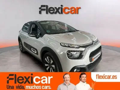 Usado Citroën C3 Feel 83 CV (61 kW) 2021 Gris Utilitario