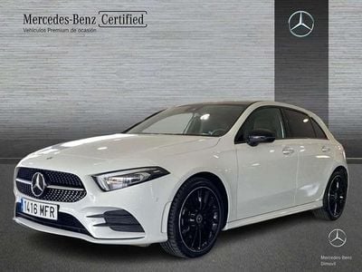 Usado Mercedes A250 AMG line 218 CV (160 kW) 2023 Blanco Berlina