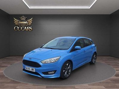 Usado Ford Focus ST-Line 125 CV (91 kW) 2017 Azul Utilitario