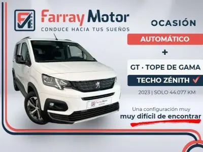 Usado Peugeot Rifter GTi 131 CV (96 kW) 2023 Blanco Monovolumen