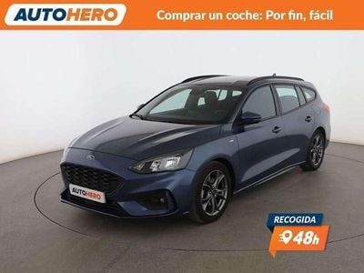 Gris Usado 2019 Ford Focus ST-Line Familiar | 14.599 € (Precio justo)