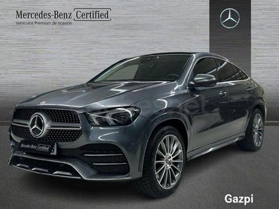 Usado Mercedes GLE350 AMG line 272 CV (200 kW) 2021 Gris / plata Coupe