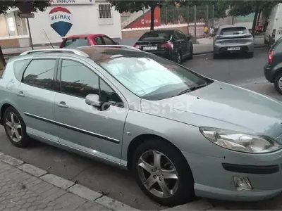 Usado Peugeot 407 Sport 136 CV (100 kW) 2005 Gris / plata Familiar