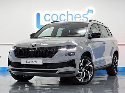 Usado Skoda Karoq SportLine 150 CV (110 kW) 2024 Gris SUV