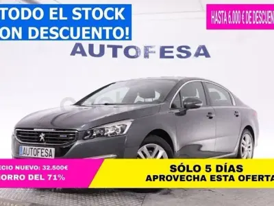 Usado Peugeot 508 Allure 120 CV (88 kW) 2016 Gris / plata Berlina