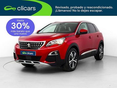 Brugt Peugeot 3008 Allure 130 HK (95 kW) 2019 Rød SUV