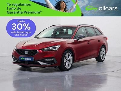 Usado Seat Leon FR 150 CV (110 kW) 2021 Rojo Familiar