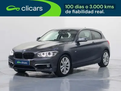Usado BMW 118 136 CV (100 kW) 2017 Gris Utilitario