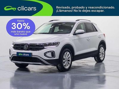 Usado VW T-Roc Life 116 CV (85 kW) 2022 Blanco SUV