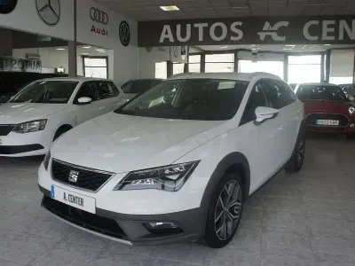Usado Seat Leon Xperience 115 CV (84 kW) 2018 Blanco Familiar