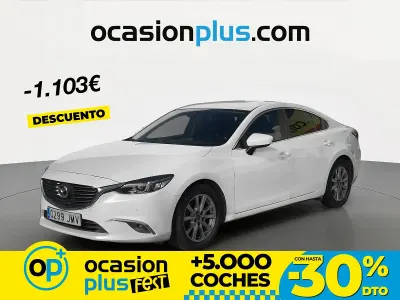 Usado Mazda 3 Style+ 150 CV (110 kW) 2016 Blanco Berlina