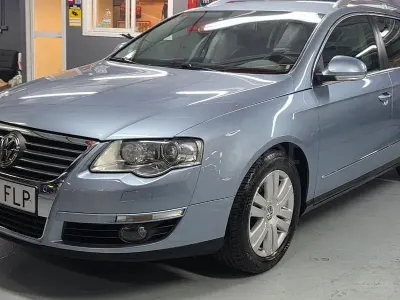 Usado VW Passat Highline 150 CV (110 kW) 2007 Azul Familiar
