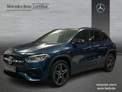 Usado Mercedes GLA250 AMG line 218 CV (160 kW) 2022 Azul denim SUV
