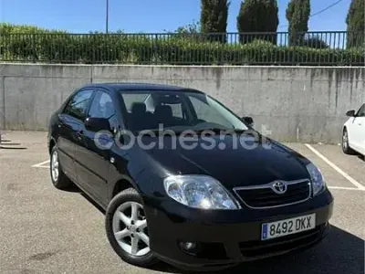 Usado Toyota Corolla Sol 110 CV (80 kW) 2005 Negro Berlina