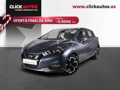 Gris Usado 2023 Nissan Micra Acenta Utilitario | 13.650 € (Precio justo)