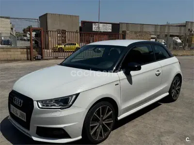 Usado Audi A1 S-Line 116 CV (85 kW) 2016 Blanco Utilitario