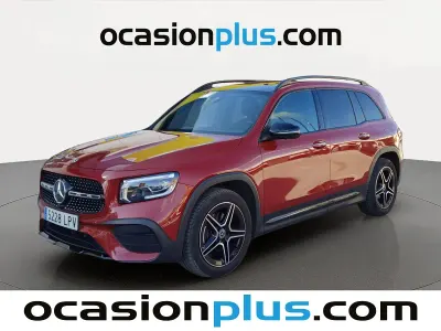 Usado Mercedes GLB200 150 CV (110 kW) 2021 Rojo SUV