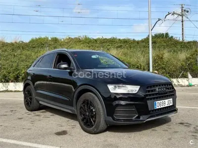 Usado Audi Q3 Design 150 CV (110 kW) 2015 Negro SUV