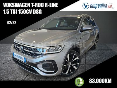 Gris / plata Usado 2022 VW T-Roc R-line SUV | 27.500 € (Caro)