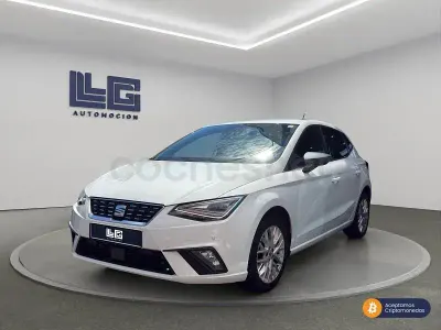 Usado Seat Ibiza 110 CV (80 kW) 2024 Blanco Utilitario
