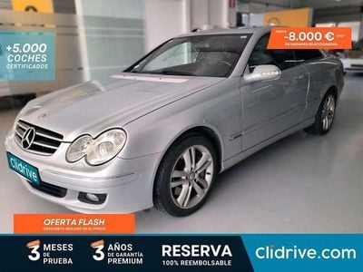 Occasion Mercedes CLK200 Avantgarde 224 PK (164 kW) 2008 Grijs Coupé