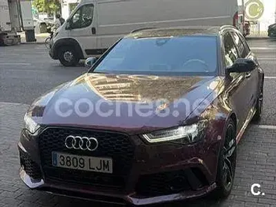 Usado Audi RS6 Sport 605 CV (444 kW) 2017 Granate Familiar