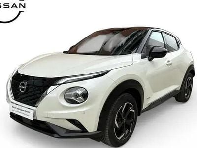 Usado Nissan Juke N-Connecta 143 CV (105 kW) 2023 Lunar white (metalizado) techo SUV