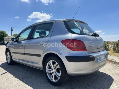Usado Peugeot 307 110 CV (80 kW) 2003 Gris / plata Berlina