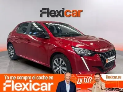 Usado Peugeot 208 Active 75 CV (55 kW) 2023 Rojo Utilitario