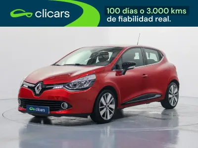 Usado Renault Clio IV 90 CV (66 kW) 2015 Rojo Berlina
