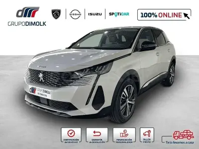 Usado Peugeot 3008 Allure 130 CV (95 kW) 2022 Blanco SUV