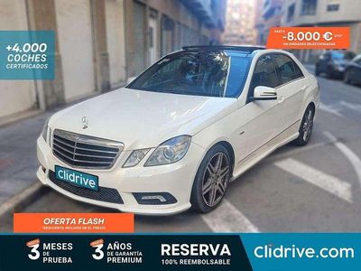 Usado Mercedes E220 Avantgarde 170 CV (125 kW) 2011 Blanco Berlina
