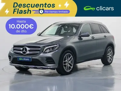 Usado Mercedes GLC220 170 CV (125 kW) 2018 Gris / plata SUV
